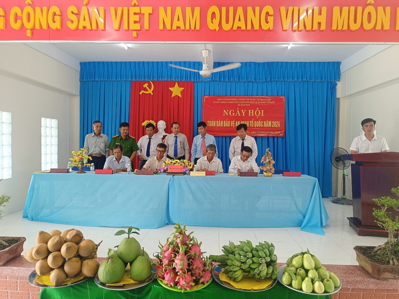 Ngày hội toàn dân bảo vệ an ninh Tổ quốc năm 2024 tại xã Bình Phú, huyện Gò Công Tây, tỉnh Tiền Giang